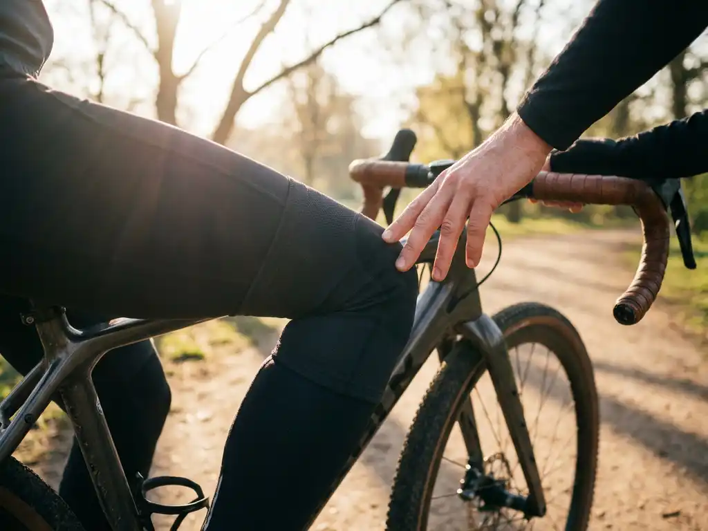 Is fietsen goed voor een pijnlijke knie?